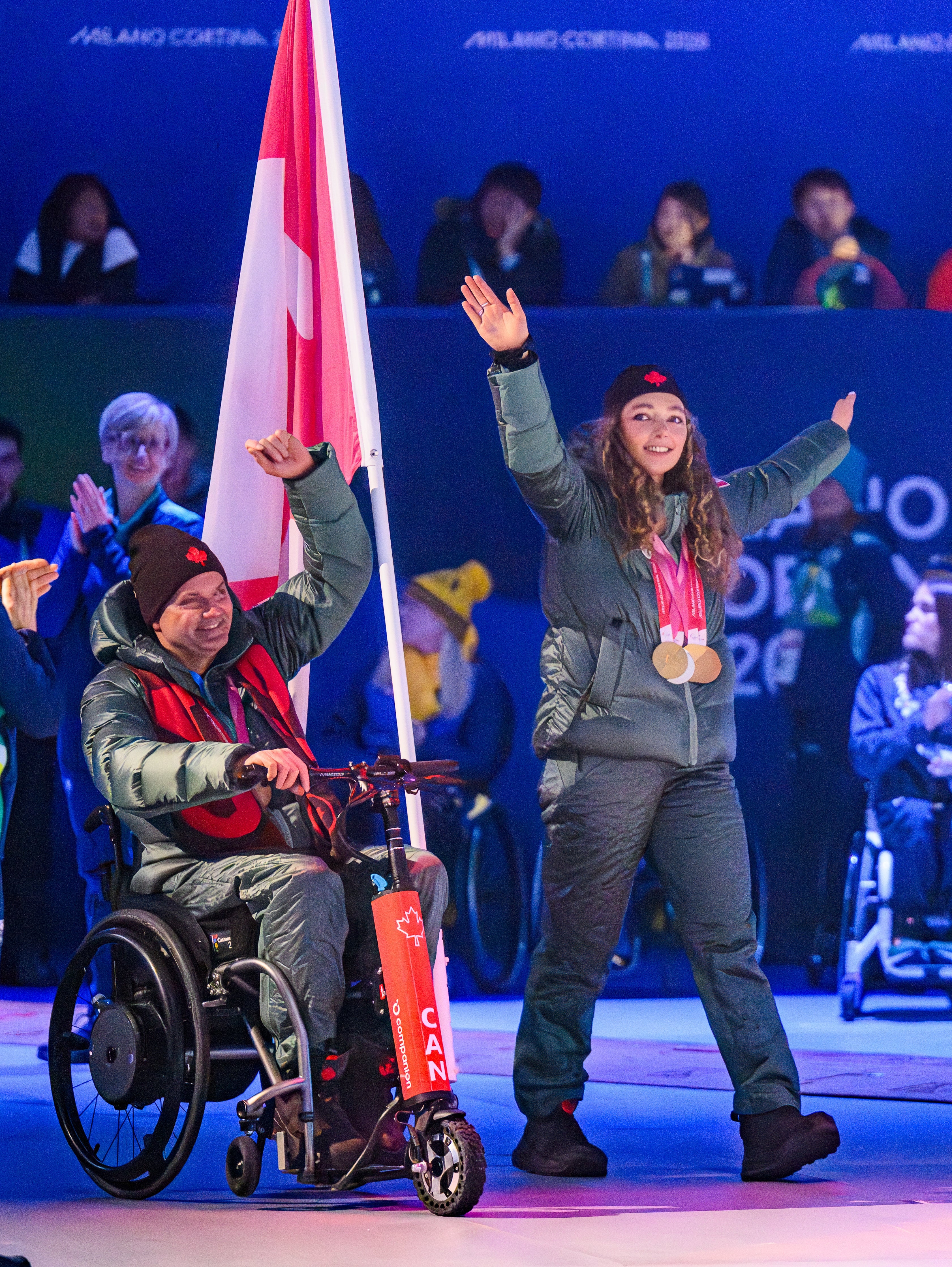Mark – Canadian Paralympic Gold medalist - wheelchair curling