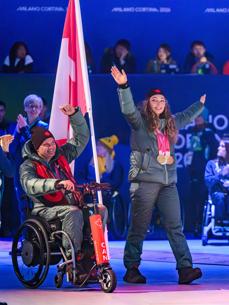 Mark – Canadian Paralympic Gold medalist - wheelchair curling