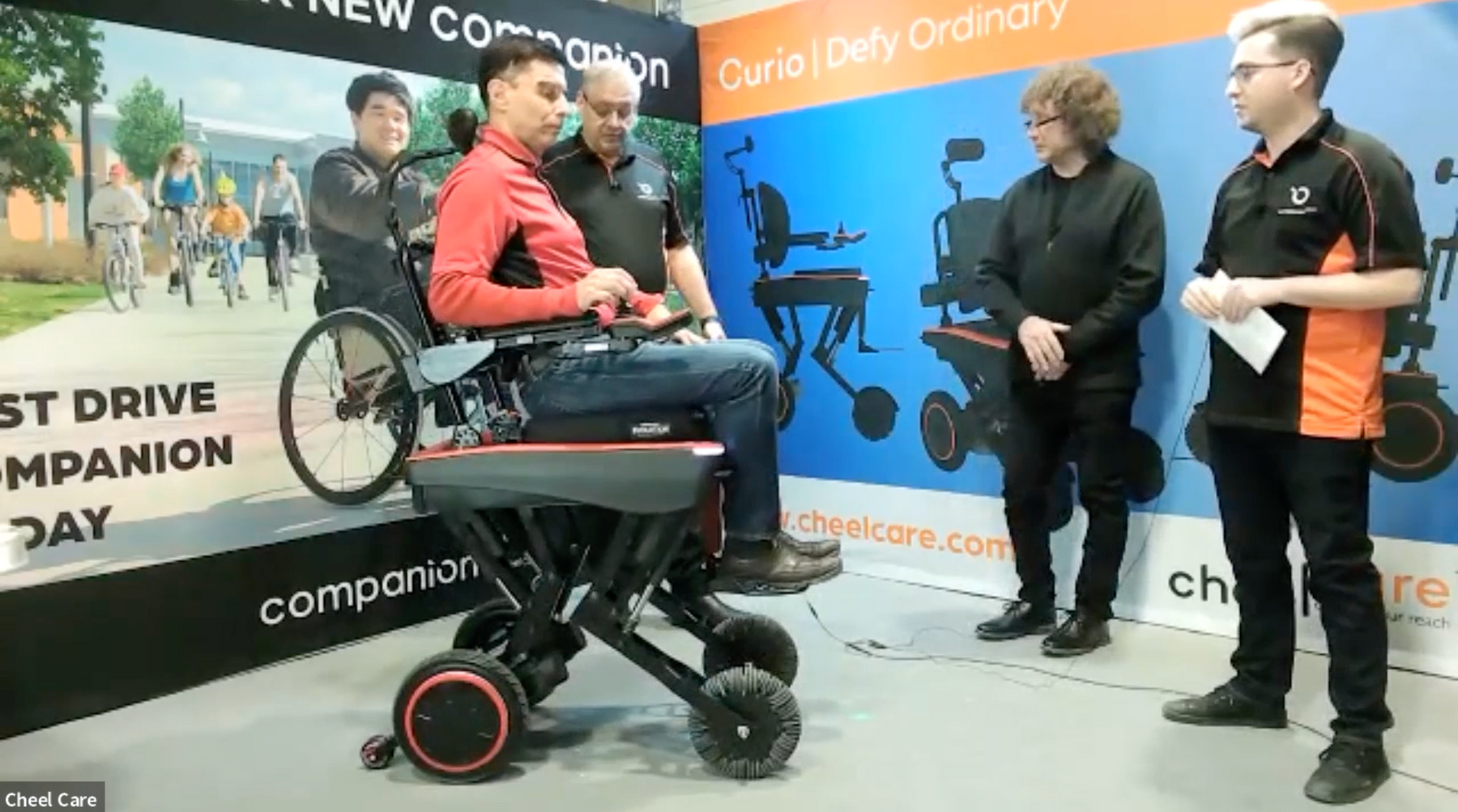 Cheelcare Announces Curio - a first-of-its-kind powerchair for youth and young adults