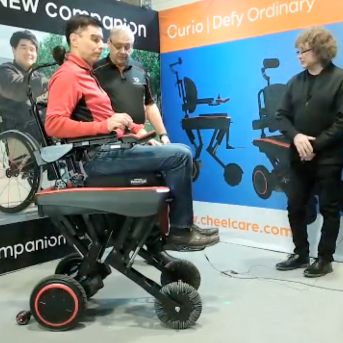 Cheelcare Announces Curio - a first-of-its-kind powerchair for youth and young adults