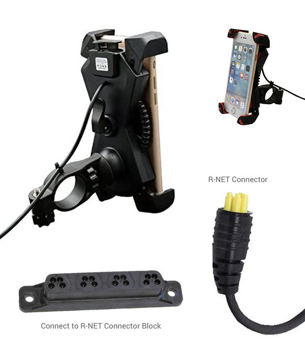 PORT USB 5V prise scooter SM pour charge de téléphone portable