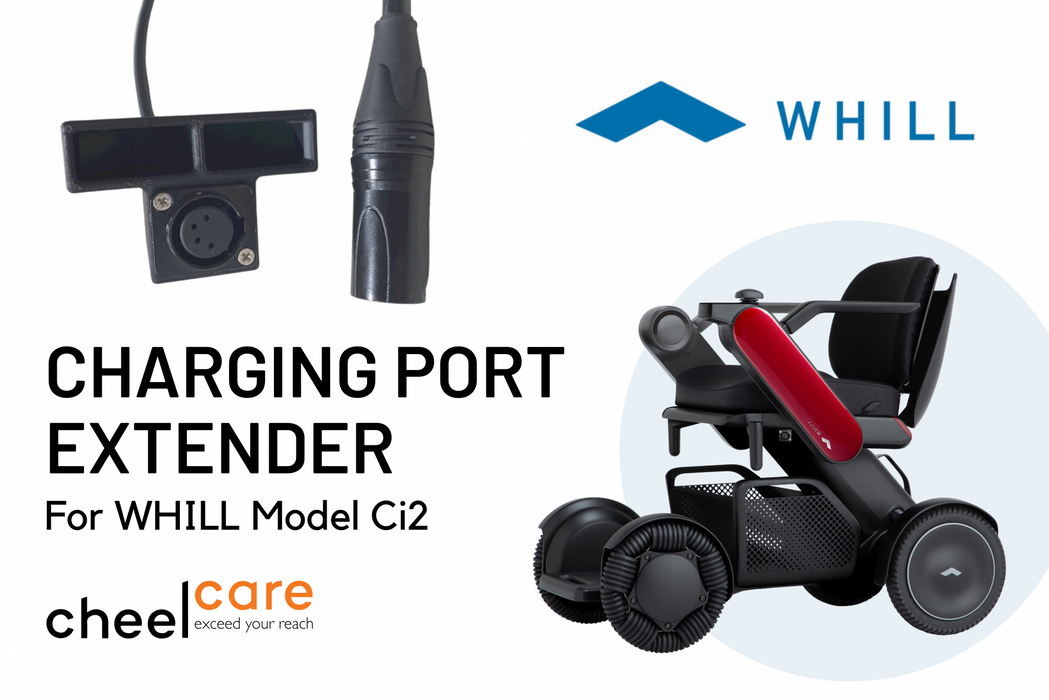Power Cable Extension Cord for WHILL Model C2/Ci2